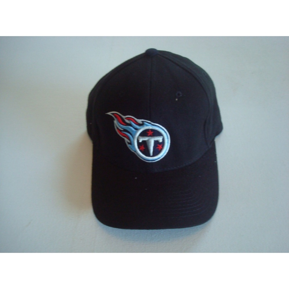 TENNESSEE TITANS TWINS  00S SCRIPT STRAPBACK BEACH‎  GOLF HAT CAP VINTAGE K2
